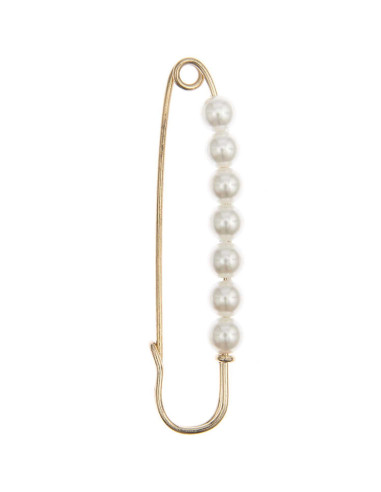 Alfinete de kilt 76 mm - Ouro com pérolas