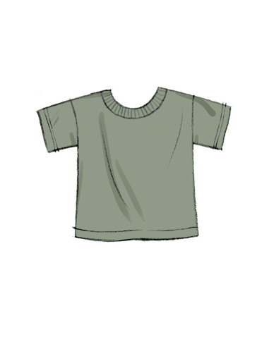 Molde de camisa - Butterick 6949