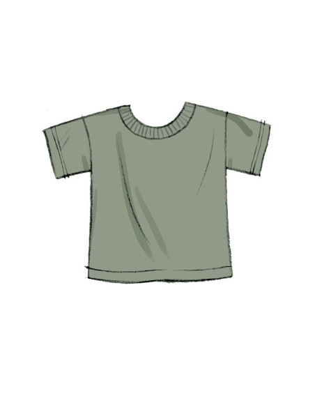 Molde de camisa - Butterick 6949