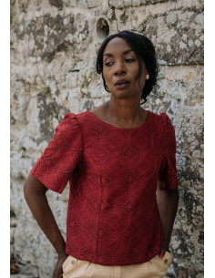 Molde de blusa Cicadella - Maison Fauve