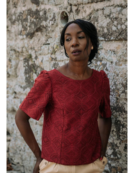 Molde de blusa Cicadella - Maison Fauve
