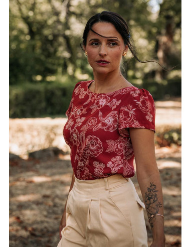 Molde de blusa Cicadella - Maison Fauve