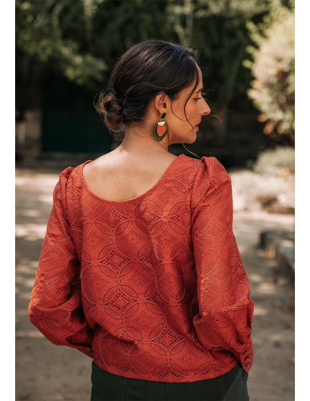Molde de blusa Cicadella - Maison Fauve