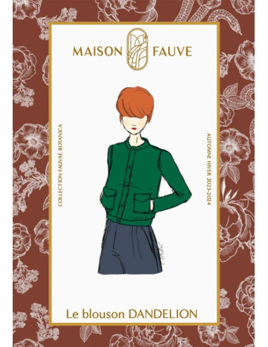 Molde de jaqueta Dandelion - Maison Fauve