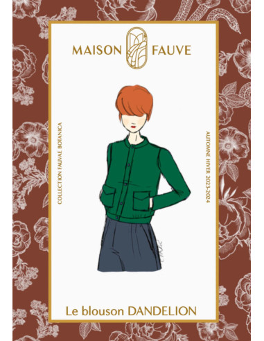 Molde de jaqueta Dandelion - Maison Fauve