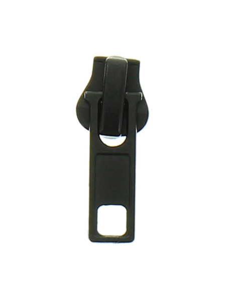 Cursor para fecho sintético 6 mm - Preto