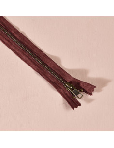 Fecho de metal Rust 30 cm - Atelier Brunette