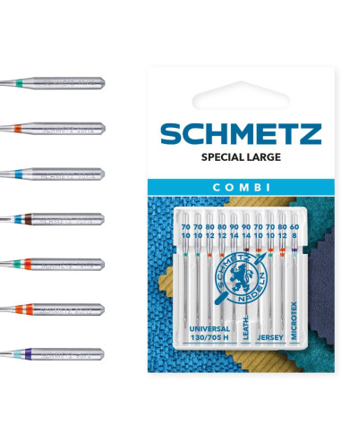 Agulhas sortimento Combi Special Large Schmetz