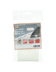 Entretela para borda rápida Perfobande 25 mm - Branco