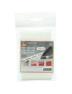 Entretela para borda rápida Perfobande 30 mm - Branco