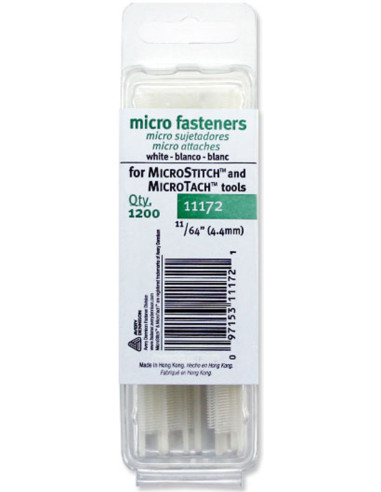 Recargas de agrafos para MicroStitch - Branco
