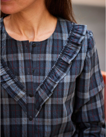 Molde de blusa Diapason - Atelier Scämmit