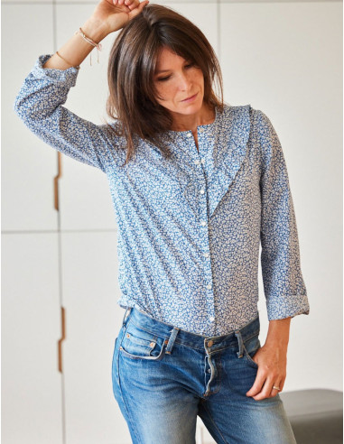 Molde de blusa Diapason - Atelier Scämmit