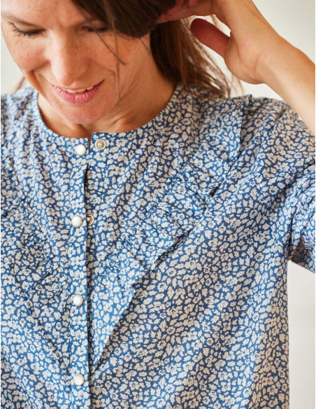 Molde de blusa Diapason - Atelier Scämmit