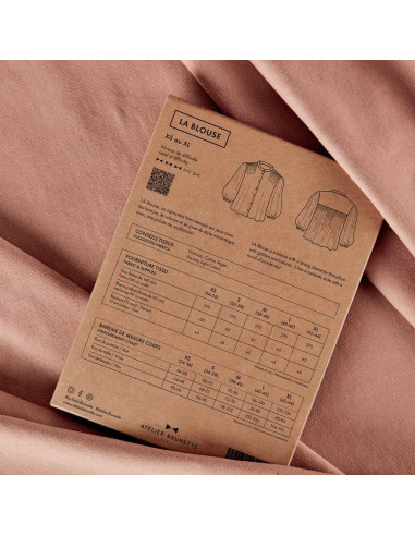 Patrão LA blouse - Atelier Brunette