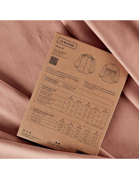 Patrão LA blouse - Atelier Brunette