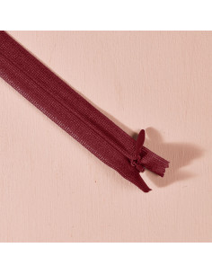 Fecho invisível Amarante - Atelier Brunette