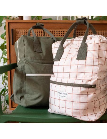 Padrão de mochila ou bolsa Eugène - Ikatee