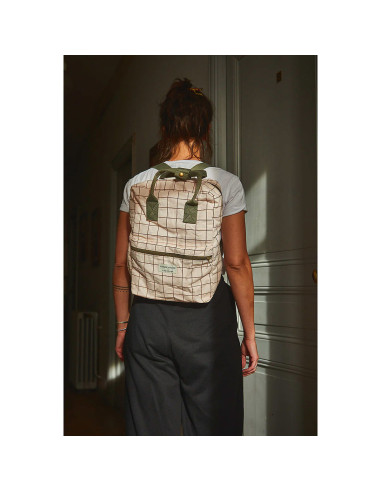 Padrão de mochila ou bolsa Eugène - Ikatee