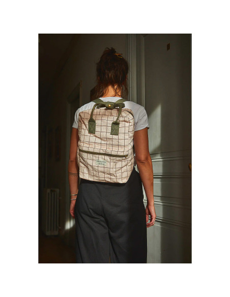 Padrão de mochila ou bolsa Eugène - Ikatee