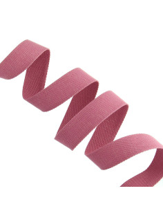 Alça de algodão para bolsa cintilante - Rosa velho