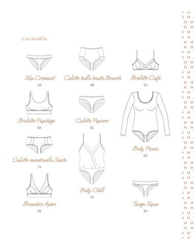 Livro aprender a costurar sua lingerie confortável
