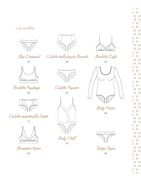 Livro aprender a costurar sua lingerie confortável