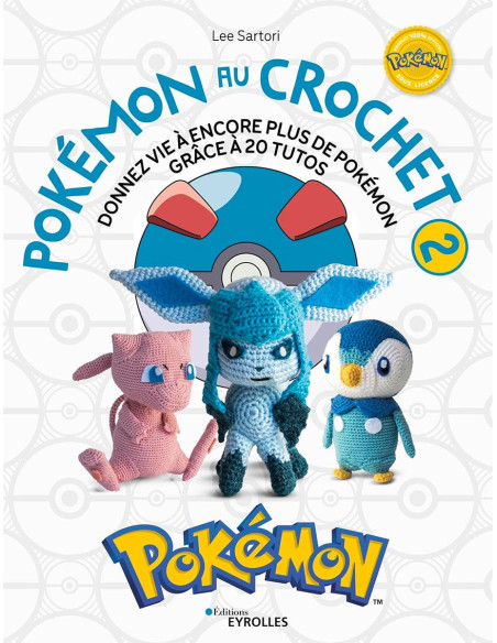 Livro Pokémon em crochê 2