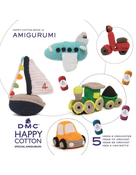 Livrete DMC happy cotton especial amigurumi - 15