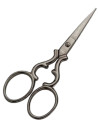 Tesoura de bordado arabesco antiga Premax