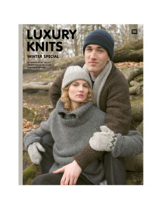 Caderno Luxury Knits Winter Special Rico Design