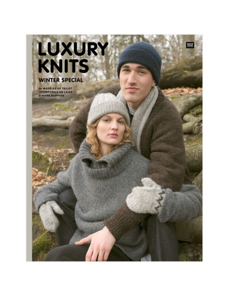 Caderno Luxury Knits Winter Special Rico Design