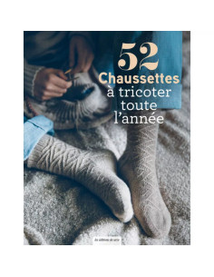 Livro 52 meias para tricotar durante todo o ano