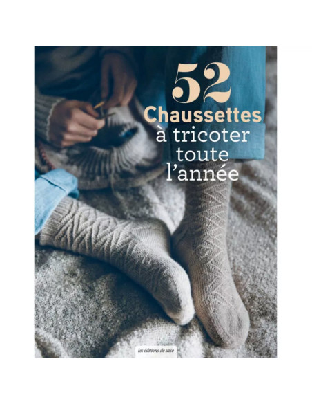 Livro 52 meias para tricotar durante todo o ano