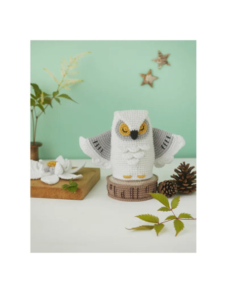 Livro bonecas & amigurumis na montanha em crochê