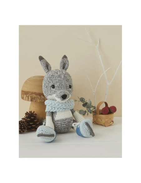 Livro bonecas & amigurumis na montanha em crochê