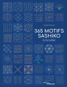 Livro 365 motivos sashiko para bordar