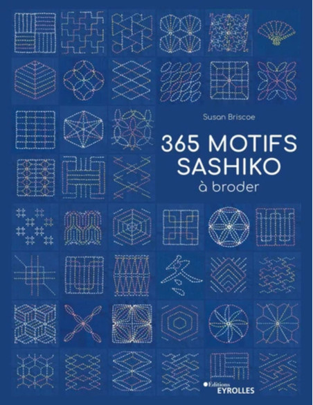 Livro 365 motivos sashiko para bordar