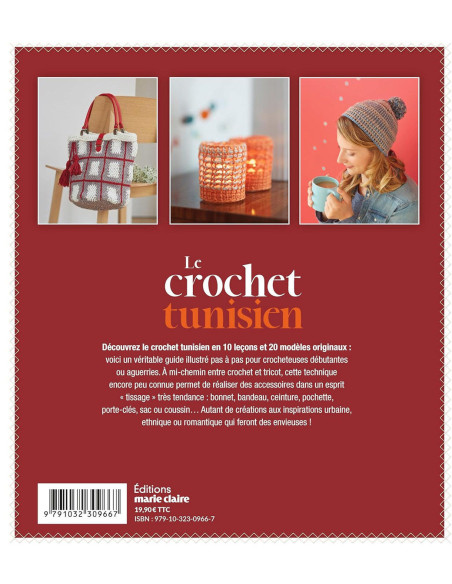 Livro o crochê tunisiano