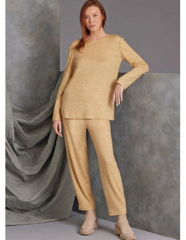 Molde de casaco - Vogue 1975