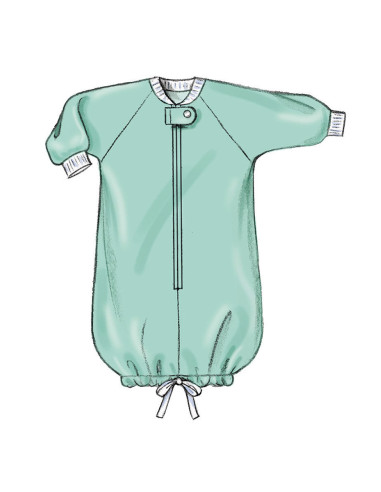 Padrão de ninho de anjo - Butterick 6968