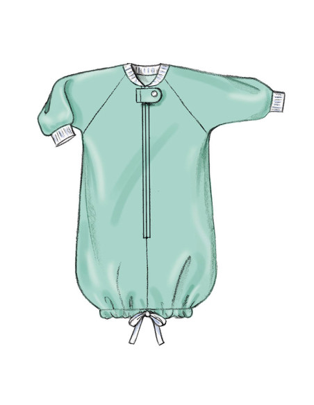 Padrão de ninho de anjo - Butterick 6968