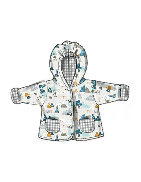 Molde de casaco - Butterick 6969
