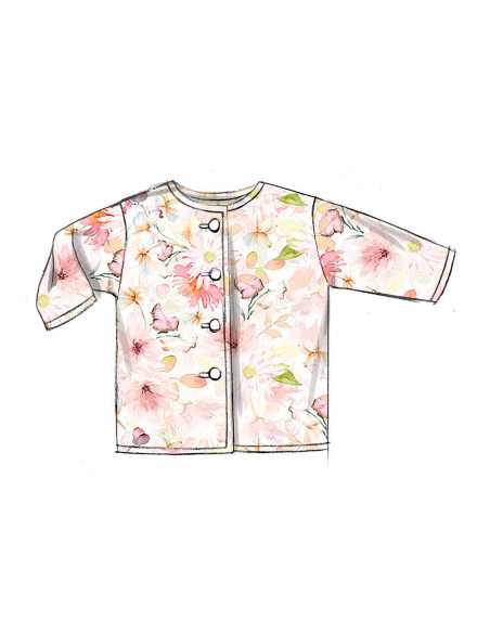 Molde de casaco - Butterick 6970