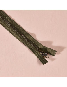 Fecho de metal Ivy Green 30 cm - Atelier Brunette