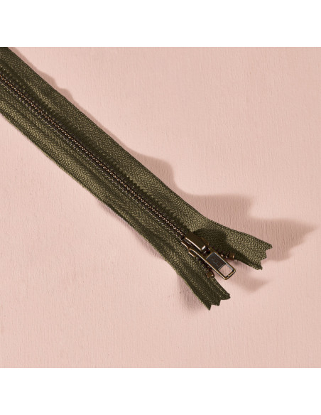 Fecho de metal Ivy Green 30 cm - Atelier Brunette