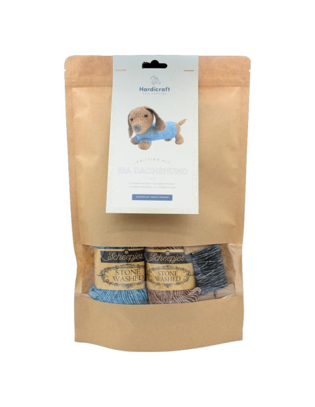 Kit de tricô - Ria o dachshund