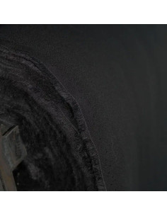 Tecido crepe de viscose preto - Églantine & Zoé