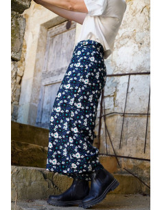 Tecido sarja de viscose Carlota azul atlântico - Églantine & Zoé 2