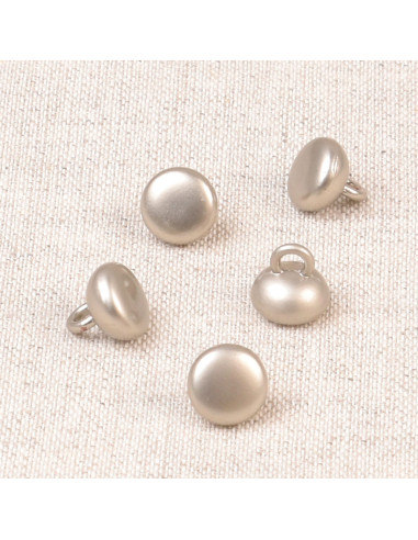 Botão Chloé metal - Prata